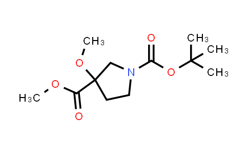 DY858357 | 1895054-24-6 | 1-tert-butyl 3-methyl 3-methoxypyrrolidine-1,3-dicarboxylate