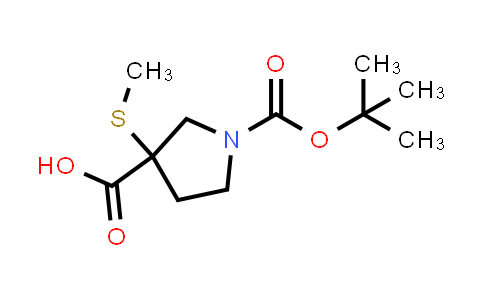 DY858364 | 1824340-23-9 | 1-tert-butoxycarbonyl-3-methylsulfanyl-pyrrolidine-3-carboxylic acid
