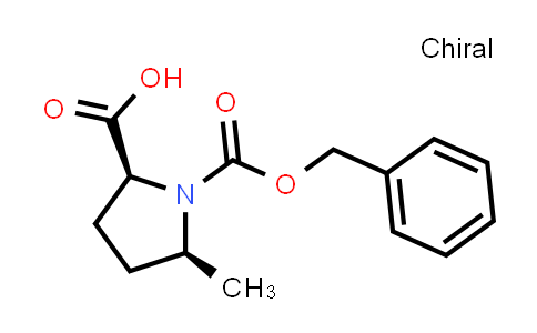 CAS No. 1378392-48-3, (2S,5S)-1-benzyloxycarbonyl-5-methyl-pyrrolidine-2-carboxylic acid