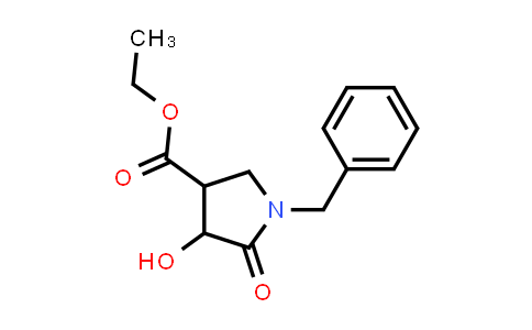 CAS No. 1208081-95-1, ethyl 1-benzyl-4-hydroxy-5-oxopyrrolidine-3-carboxylate