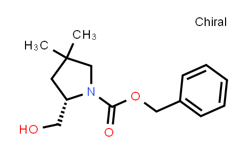 DY858372 | 443984-28-9 | benzyl (2S)-2-(hydroxymethyl)-4,4-dimethylpyrrolidine-1-carboxylate
