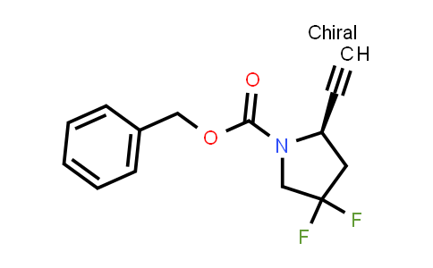 2306255-13-8 | benzyl (2R)-2-ethynyl-4,4-difluoro-pyrrolidine-1-carboxylate