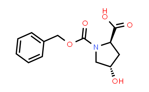 CAS No. 155153-78-9, (2R,4S)-1-[(benzyloxy)carbonyl]-4-hydroxypyrrolidine-2-carboxylic acid