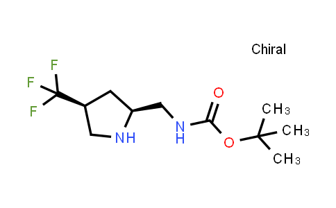 DY858389 | 2306252-48-0 | tert-butyl N-[[(2S,4S)-4-(trifluoromethyl)pyrrolidin-2-yl]methyl]carbamate