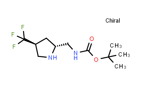 DY858391 | 2306248-44-0 | tert-butyl N-[[(2R,4S)-4-(trifluoromethyl)pyrrolidin-2-yl]methyl]carbamate
