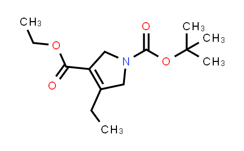 DY858403 | 2306269-13-4 | O1-tert-butyl O3-ethyl 4-ethyl-2,5-dihydropyrrole-1,3-dicarboxylate