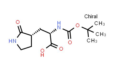 741267-75-4 | (2S)-2-(tert-butoxycarbonylamino)-3-[(3S)-2-oxopyrrolidin-3-yl]propanoic acid