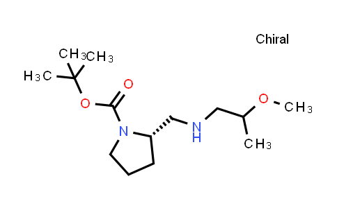 DY858424 | 1260635-08-2 | tert-butyl (2S)-2-{[(2-methoxypropyl)amino]methyl}pyrrolidine-1-carboxylate