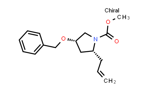 MC858450 | 2580984-20-7 | methyl (2R,4S)-2-allyl-4-benzyloxy-pyrrolidine-1-carboxylate