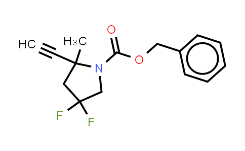 MC858468 | 2306268-90-4 | benzyl 2-ethynyl-4,4-difluoro-2-methyl-pyrrolidine-1-carboxylate