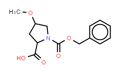 CAS No. 96522-37-1, 1-[(benzyloxy)carbonyl]-4-methoxypyrrolidine-2-carboxylic acid