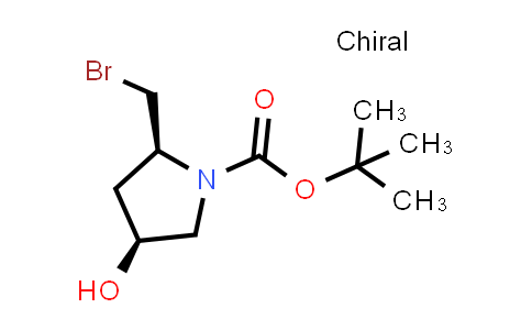 CAS No. 2306245-80-5, tert-butyl (2S,4S)-2-(bromomethyl)-4-hydroxy-pyrrolidine-1-carboxylate