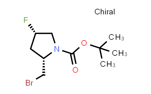 2165773-57-7 | tert-butyl (2S,4S)-2-(bromomethyl)-4-fluoropyrrolidine-1-carboxylate