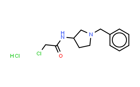 CAS No. 1170955-45-9, N-(1-benzylpyrrolidin-3-yl)-2-chloro-acetamide;hydrochloride