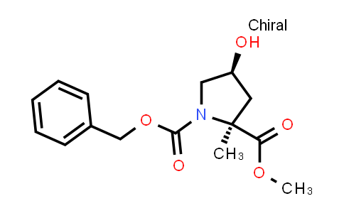 DY858523 | 2306247-47-0 | O1-benzyl O2-methyl (2S,4S)-4-hydroxy-2-methyl-pyrrolidine-1,2-dicarboxylate