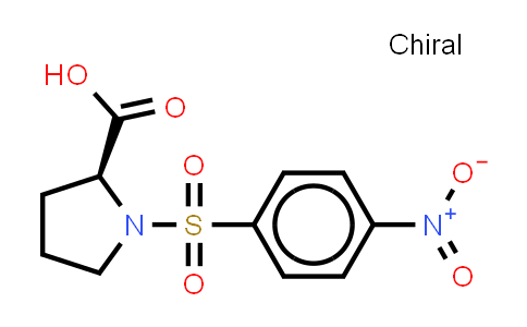 CAS No. 88867-96-3, (2S)-1-(4-nitrophenyl)sulfonylpyrrolidine-2-carboxylic acid