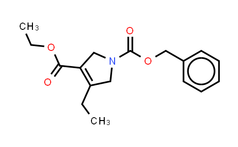CAS No. 2095311-48-9, 1-benzyl 3-ethyl 4-ethyl-2,5-dihydro-1H-pyrrole-1,3-dicarboxylate