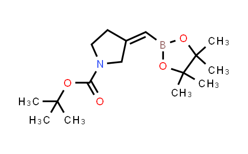 DY858563 | 2376591-84-1 | tert-butyl (3Z)-3-[(4,4,5,5-tetramethyl-1,3,2-dioxaborolan-2-yl)methylene]pyrrolidine-1-carboxylate
