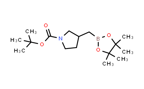 CAS No. 2365173-86-8, tert-butyl 3-[(4,4,5,5-tetramethyl-1,3,2-dioxaborolan-2-yl)methyl]pyrrolidine-1-carboxylate