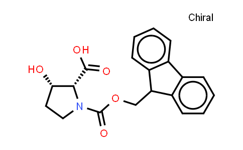 CAS No. 1932810-08-6, (2R,3S)-1-(9H-fluoren-9-ylmethoxycarbonyl)-3-hydroxy-pyrrolidine-2-carboxylic acid