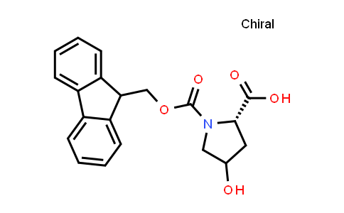 CAS No. 1361344-52-6, (2S)-1-{[(9H-fluoren-9-yl)methoxy]carbonyl}-4-hydroxypyrrolidine-2-carboxylic acid