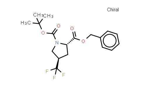 DY858629 | 2497594-86-0 | O2-benzyl O1-tert-butyl (2S,4R)-4-(trifluoromethyl)pyrrolidine-1,2-dicarboxylate
