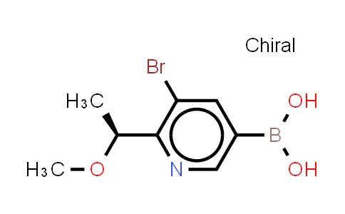 MC858799 | 2641451-77-4 | [5-bromo-6-[(1S)-1-methoxyethyl]-3-pyridyl]boronic acid