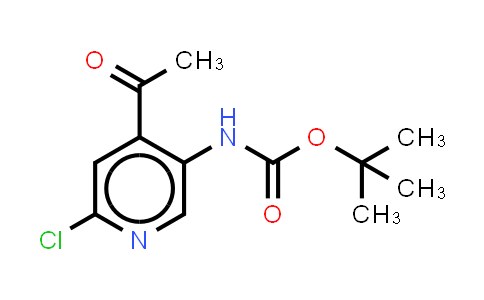 MC858809 | 1773562-95-0 | tert-butyl N-(4-acetyl-6-chloro-3-pyridyl)carbamate
