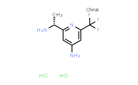 2920233-21-0 | 2-[(1R)-1-aminoethyl]-6-(trifluoromethyl)pyridin-4-amine;dihydrochloride