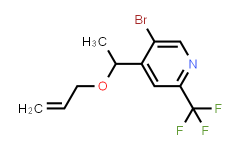 2891599-66-7 | 4-(1-allyloxyethyl)-5-bromo-2-(trifluoromethyl)pyridine
