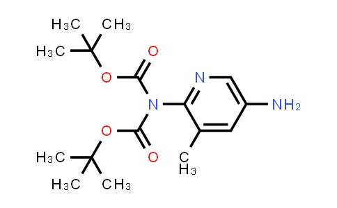 MC858834 | 1393553-87-1 | tert-butyl N-(5-amino-3-methyl-2-pyridyl)-N-tert-butoxycarbonyl-carbamate