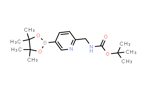 1374451-83-8 | tert-butyl N-[[5-(4,4,5,5-tetramethyl-1,3,2-dioxaborolan-2-yl)-2-pyridyl]methyl]carbamate