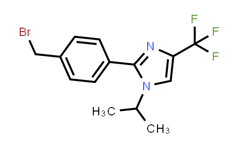 2750602-58-3 | 2-[4-(bromomethyl)phenyl]-1-isopropyl-4-(trifluoromethyl)imidazole