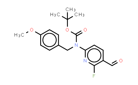 1196662-25-5 | tert-butyl N-(6-fluoro-5-formyl-2-pyridyl)-N-[(4-methoxyphenyl)methyl]carbamate