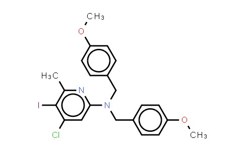 2763159-74-4 | 4-chloro-5-iodo-N,N-bis[(4-methoxyphenyl)methyl]-6-methyl-pyridin-2-amine