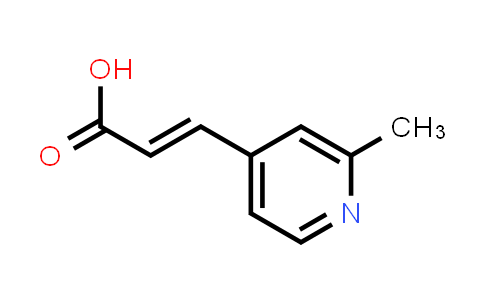 CAS No. 78892-96-3, 3-(2-methylpyridin-4-yl)prop-2-enoic acid