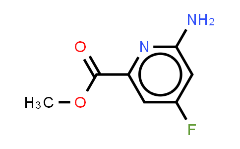1446509-55-2 | methyl 6-amino-4-fluoropyridine-2-carboxylate