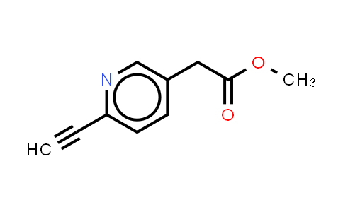 1256817-43-2 | methyl 2-(6-ethynylpyridin-3-yl)acetate