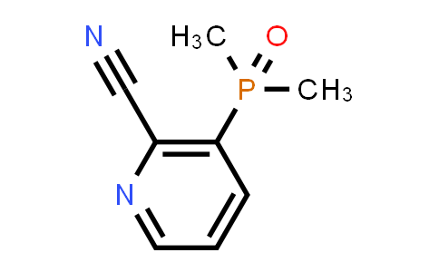 CAS No. 2551117-29-2, 2-Pyridinecarbonitrile, 3-(dimethylphosphinyl)-