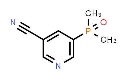 CAS No. 2580186-64-5, 3-Pyridinecarbonitrile, 5-(dimethylphosphinyl)-