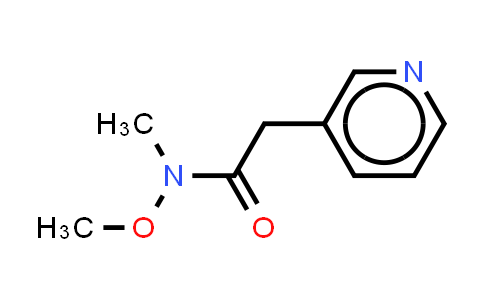 DY859444 | 217316-41-1 | N-methoxy-N-methyl-2-(pyridin-3-yl)acetamide