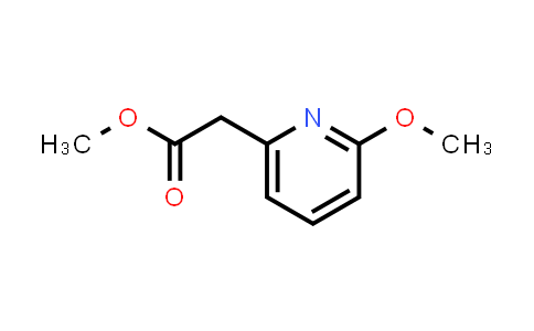 1256789-69-1 | methyl 2-(6-methoxypyridin-2-yl)acetate