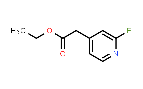 1260666-12-3 | 4-Pyridineacetic acid, 2-fluoro-, ethyl esterethyl 2-(2-fluoropyridin-4-yl)acetate