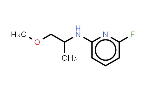 CAS No. 1249748-69-3, 6-fluoro-N-(1-methoxypropan-2-yl)pyridin-2-amine