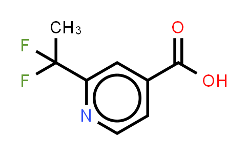 1021535-48-7 | 2-(1,1-difluoroethyl)pyridine-4-carboxylic acid