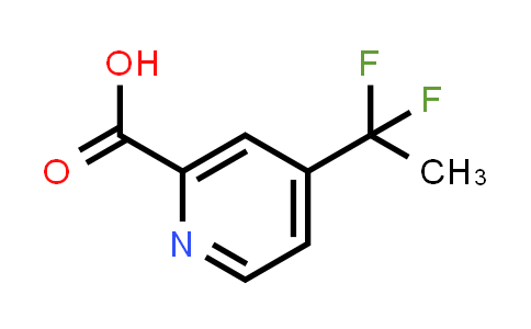1211524-74-1 | 4-(1,1-difluoroethyl)pyridine-2-carboxylic acid
