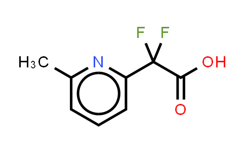 CAS No. 1215353-13-1, 2,2-difluoro-2-(6-methylpyridin-2-yl)acetic acid