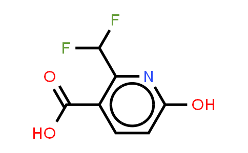 CAS No. 1805037-76-6, 2-(difluoromethyl)-6-hydroxypyridine-3-carboxylic acid