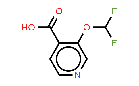 CAS No. 1211526-06-5, 3-(difluoromethoxy)pyridine-4-carboxylic acid