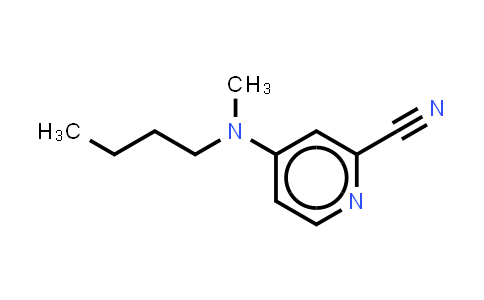 CAS No. 1249999-25-4, 4-[butyl(methyl)amino]pyridine-2-carbonitrile